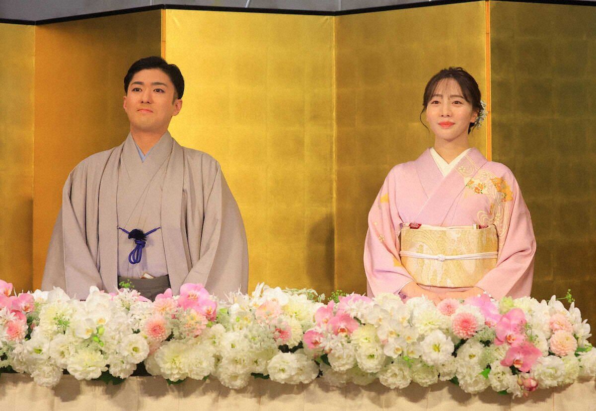 ▲▼乃木坂46偶像出身的能條愛未宣布結婚，對象是歌舞伎演員中村橋之助。（圖／翻攝自X）