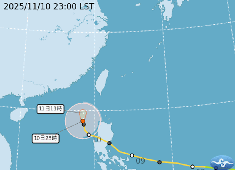 ▲▼鳳凰颱風。（圖／中央氣象署）
