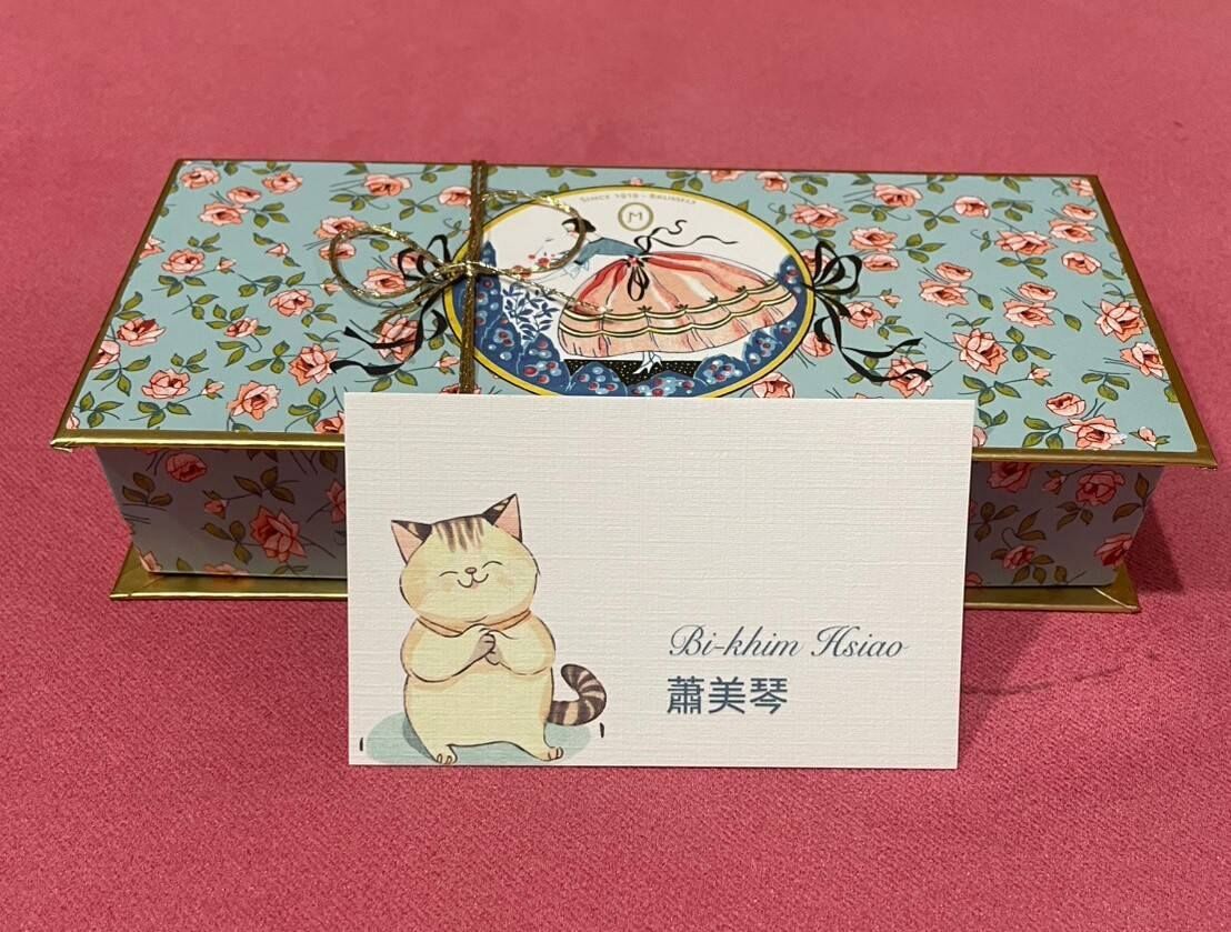 ▲蕭美琴親寫信道謝陳昭姿。（圖／翻攝自Facebook／陳昭姿）