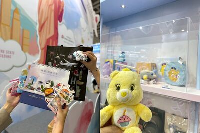 華航攤位變身「Care Bears熊抱樂園」 網喊:這站不去不行!