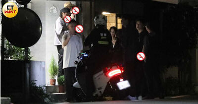 直擊王大陸「深夜遭警察關切」！放假帶女友吃日料  大飛柯震東也在