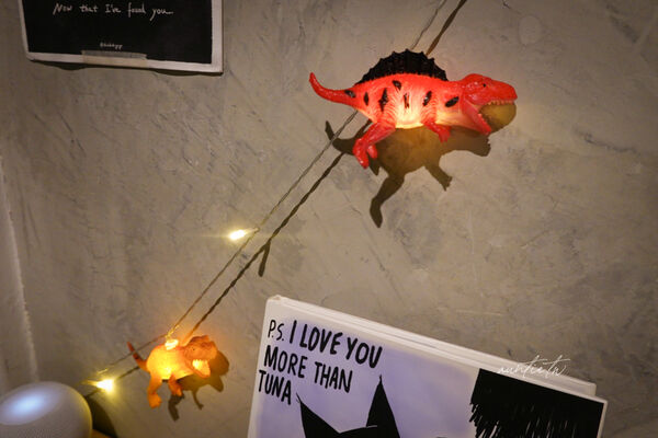 ▲▼新北板橋深夜咖啡廳「ssSip late-night space」有貓咪、拿坡里披薩跟好吃布丁。（圖／部落客水晶提供）