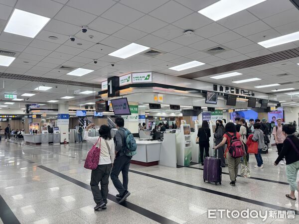 ▲▼交通部長陳世凱今前往松山機場視察。（圖／記者周湘芸攝）