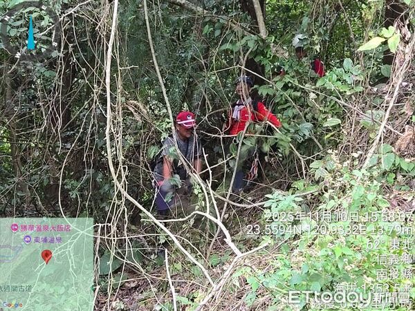 ▲郡大山西南稜失聯搜救案。（圖／記者高堂堯翻攝）