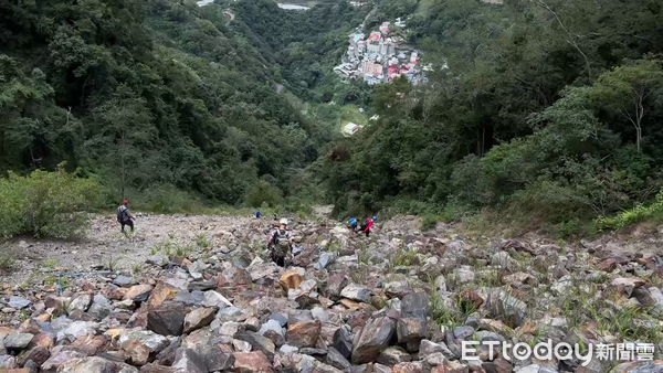 ▲郡大山西南稜失聯搜救案。（圖／記者高堂堯翻攝）