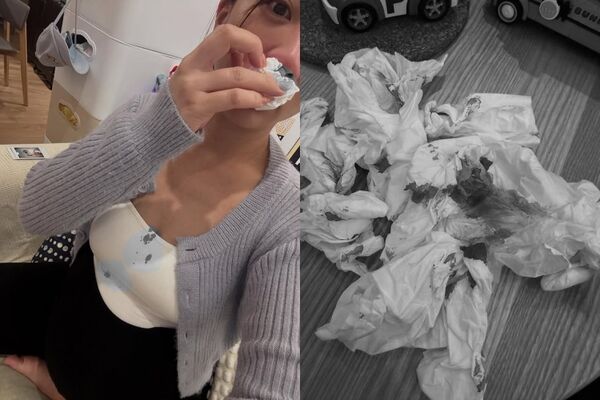 ▲▼玉兔卸貨倒數「氣到狂流鼻血」嚇壞尪：很怕一屍兩命。（圖／翻攝自Instagram／bellayutu）