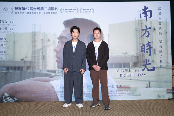 ▲《南方時光》陳玄力、吳慷仁、孫淑媚、鄭有傑、黃迪揚、温傑恩主演。（圖／百景映畫提供）