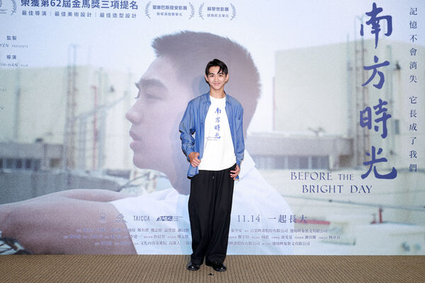 ▲《南方時光》陳玄力、吳慷仁、孫淑媚、鄭有傑、黃迪揚、温傑恩主演。（圖／百景映畫提供）