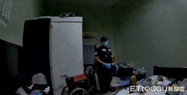 ▲內埔警方找到報案的陳姓男子。（圖／記者陳崑福翻攝）