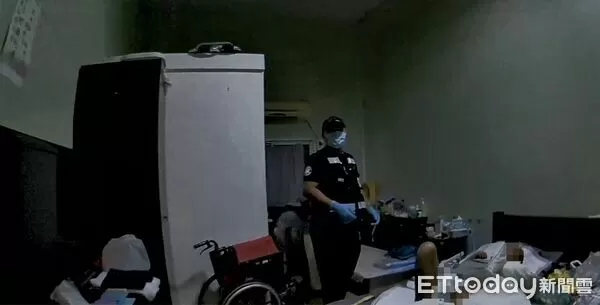 ▲內埔警方找到報案的陳姓男子。（圖／記者陳崑福翻攝）