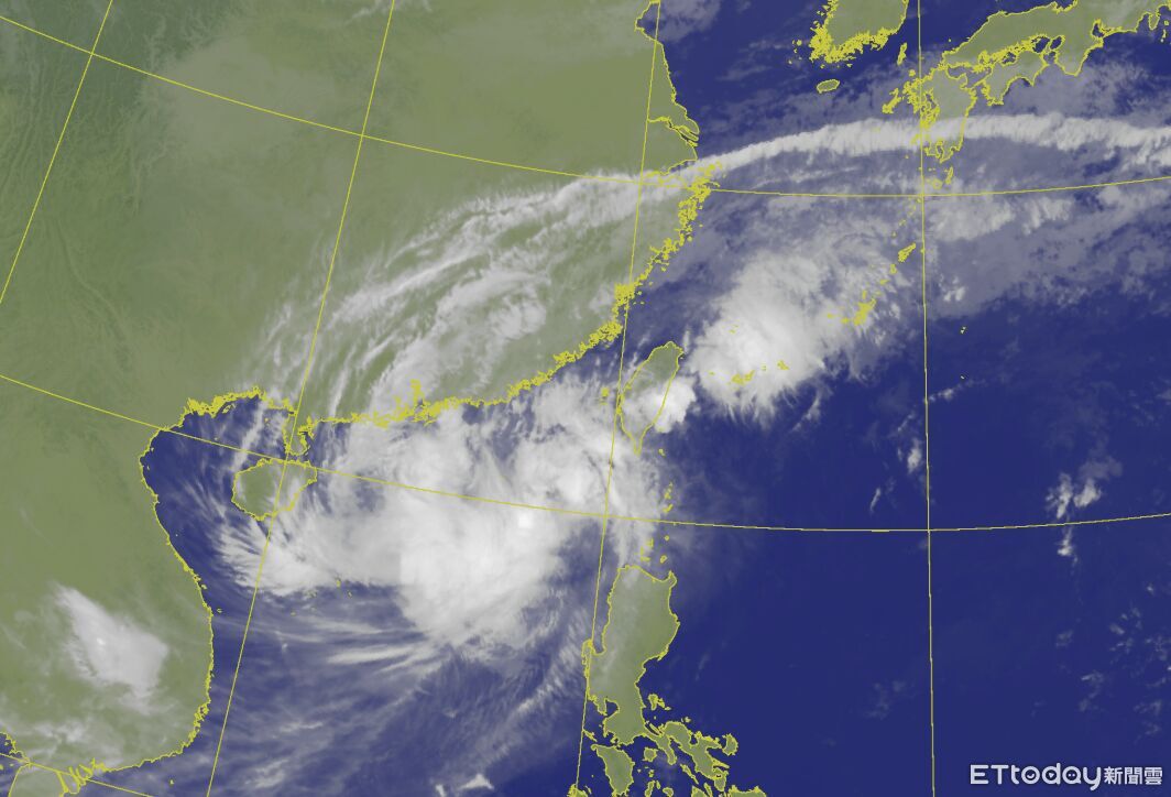 快訊/8地區明晨達停班課標準 最新風雨預測出爐