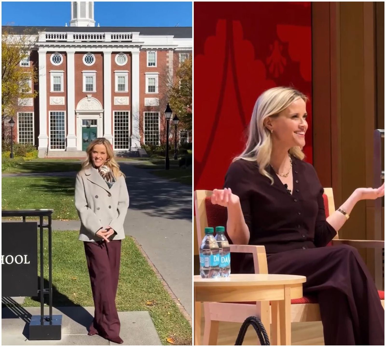 「金法尤物」睽違24年重返哈佛！　瑞絲薇斯朋重現「彎腰撿東西」經典場面　百萬人嗨翻