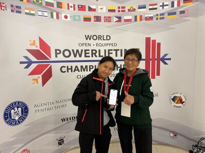 陳葦綾勇奪健力世錦賽金牌！　總統賴清德致電申賀