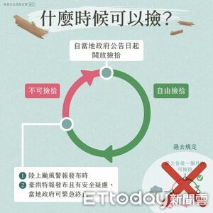 颱風來襲！屏東漂流木自由撿拾公告即刻失效　勿入山河區域撿拾