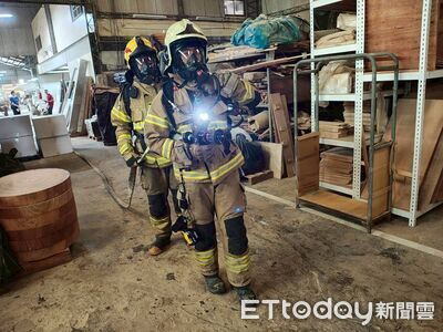 白河工廠火災演練上場！　南消一大實測大型廠房救災確保消防安全