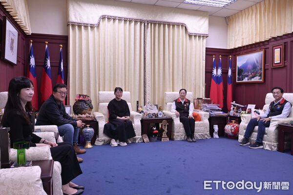 ▲仁川觀光公社次長蔡慈熙專程來訪花蓮拜會縣長徐榛蔚。（圖／花蓮縣政府提供，下同）