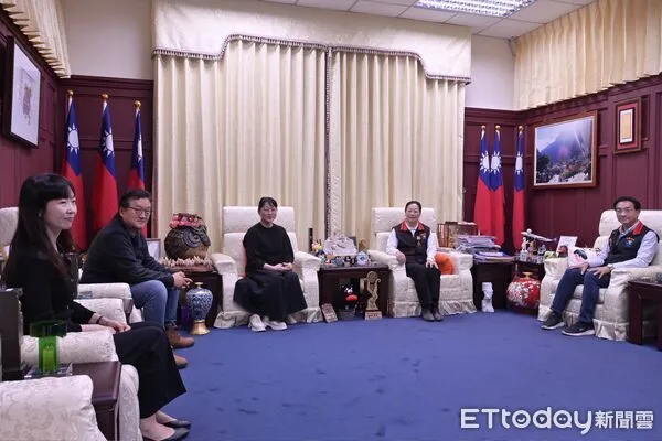 ▲仁川觀光公社次長蔡慈熙專程來訪花蓮拜會縣長徐榛蔚。（圖／花蓮縣政府提供，下同）