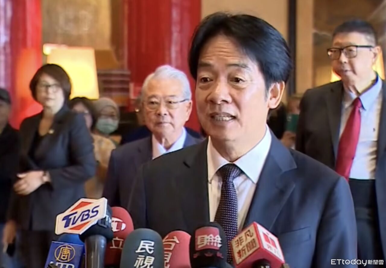 賴清德:台灣要自信走向國際 蕭美琴到歐洲是非常好的事情