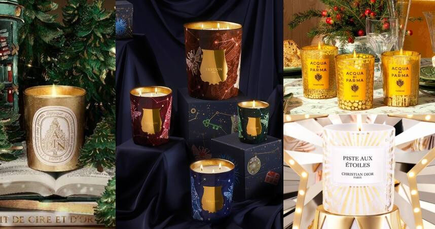 天秤座的蠟燭是什麼味道？Trudon推出LIBRA天衡蠟燭、LUNA弦月蠟燭登場！四大品牌聖誕蠟燭太夢幻：Dior、Diptyque、Acqua di Parma 蠟燭都美呆！