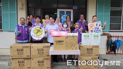 善心不分界線 警廣攜手關山警分局與業者送暖聖十字架療養院