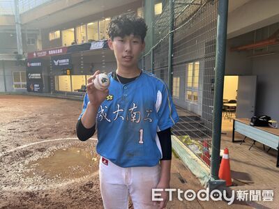 黑豹旗／車禍復出！「府城大谷」黃于揚雙響炸出牆、後援2局無失分