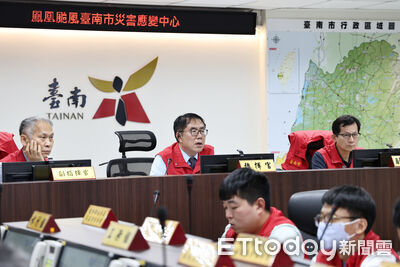 鳳凰颱風逼近！台南明停班停課　黃偉哲：最壞打算、最好準備