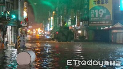 宜蘭淹水又停水！蘇澳淨水場故障萬戶停水　4000多戶沒電