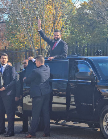 ▲▼  敘利亞總統夏拉（Ahmed al-Sharaa）。（圖／路透）