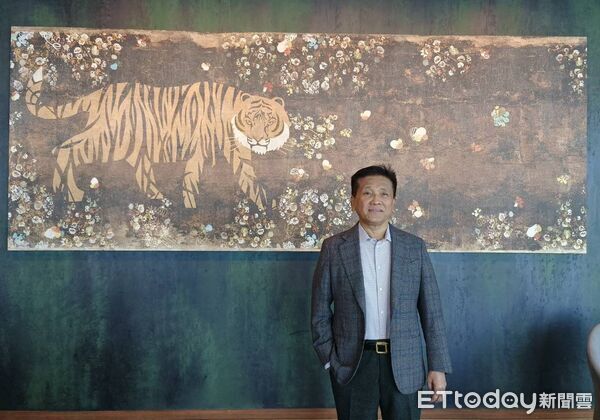 ▲台驊控股創辦人顏益財認為，因為美國問題明年航運貿易市場不確定性很高。（圖／記者張佩芬攝）