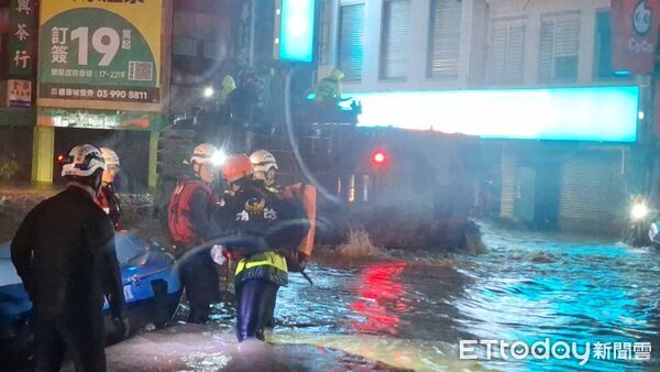 ▲暴雨灌宜蘭，蘇澳災情慘重。（圖／蘇澳鎮公所提供）