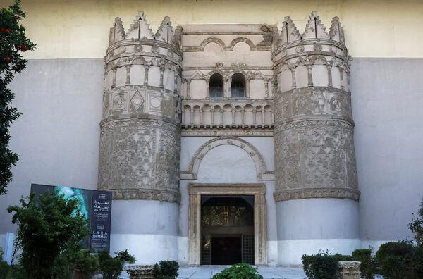 ▲▼大馬士革國家博物館（National Museum of Damascus）。（圖／路透）