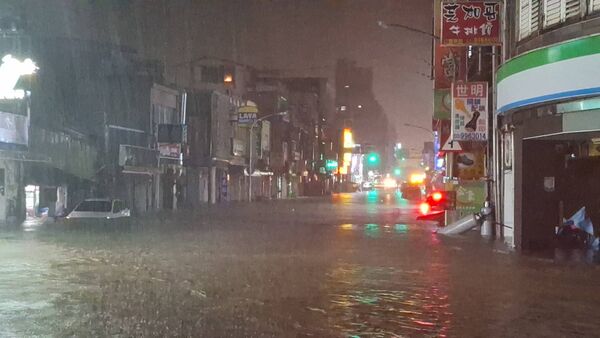 宜蘭蘇澳淹水。（圖／翻攝自Facebook／蘇澳鎮公所）