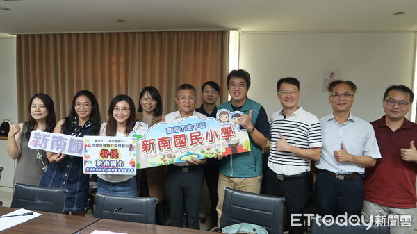 ▲新南國小雙語教師社群結合AI應用發展教學，成果亮眼。（記者林東良翻攝，下同）