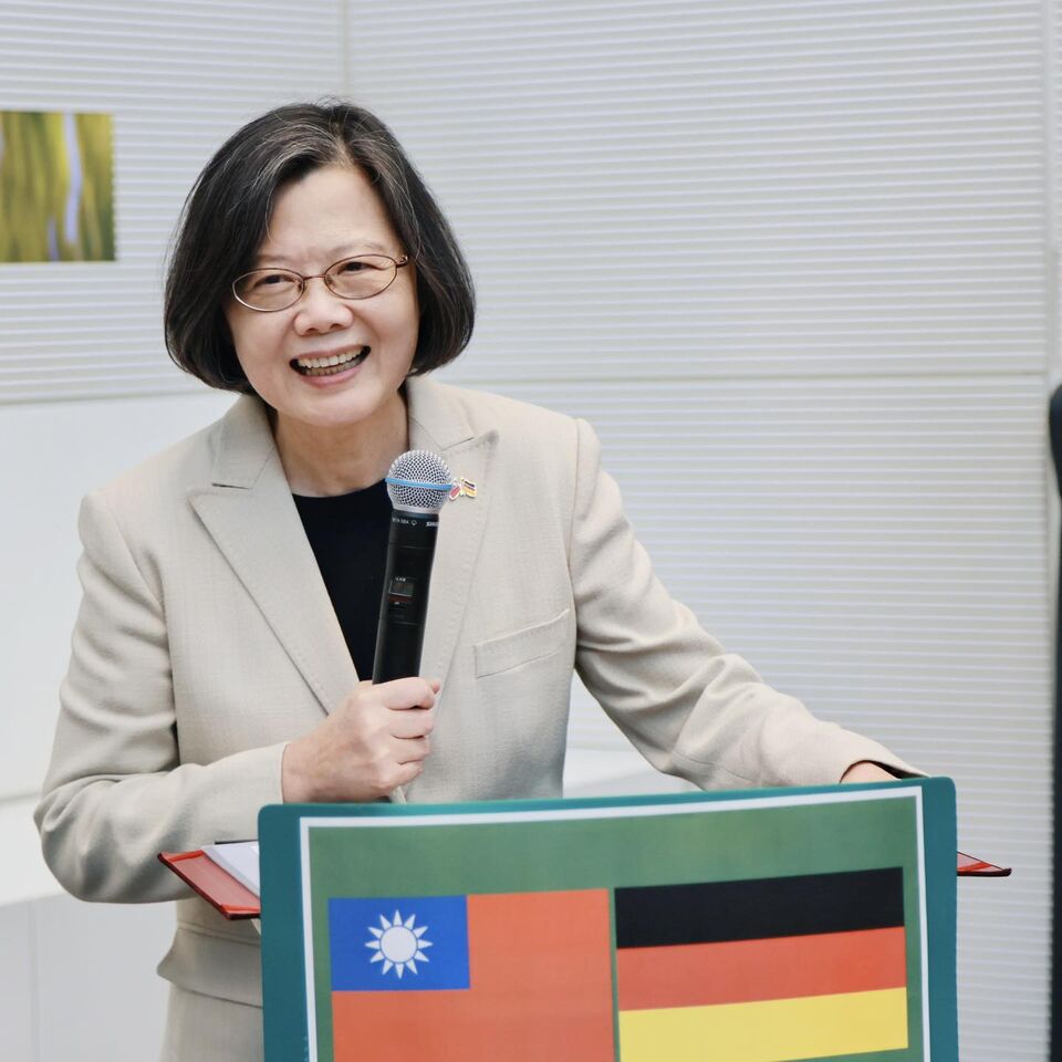 卸任後3度訪歐演說圓滿落幕 蔡英文:台灣需要我就會在