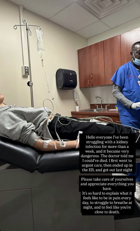 ▲▼黃品源女兒黃懷萱因腎臟感染送醫險喪命。（圖／翻攝黃懷萱IG）