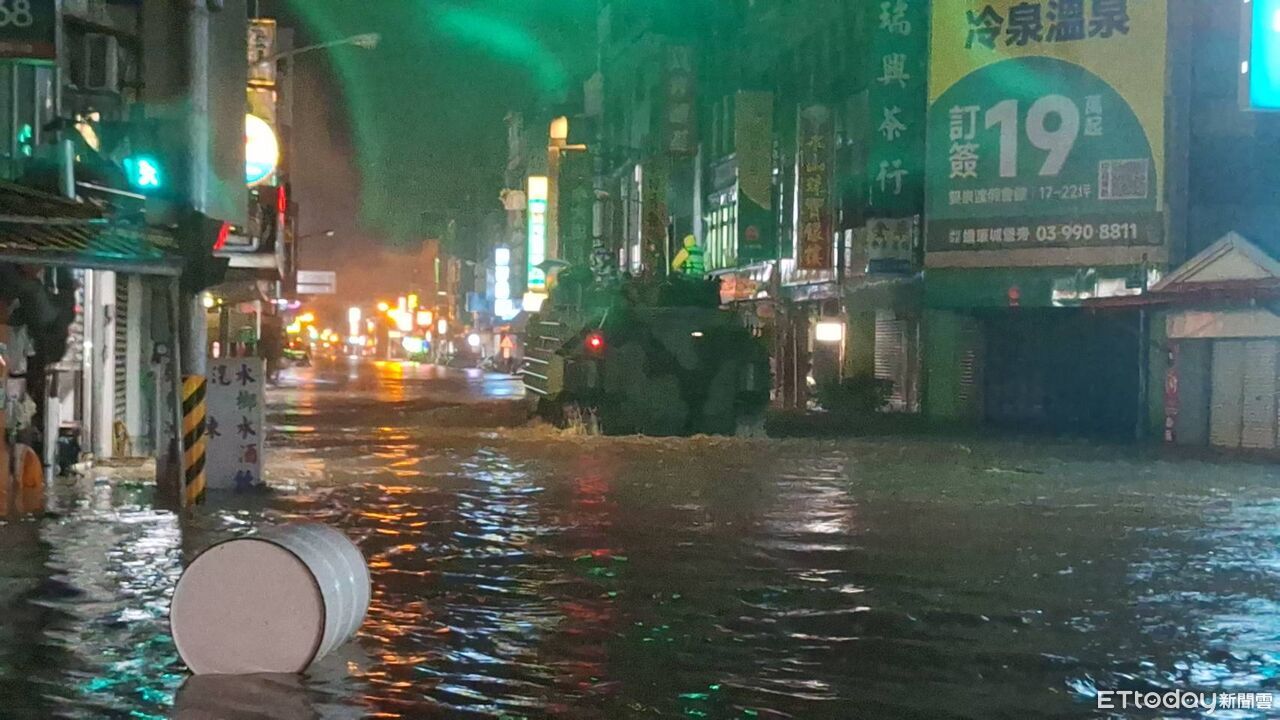 宜蘭淹水又停水!蘇澳淨水場故障萬戶停水 4000多戶沒電