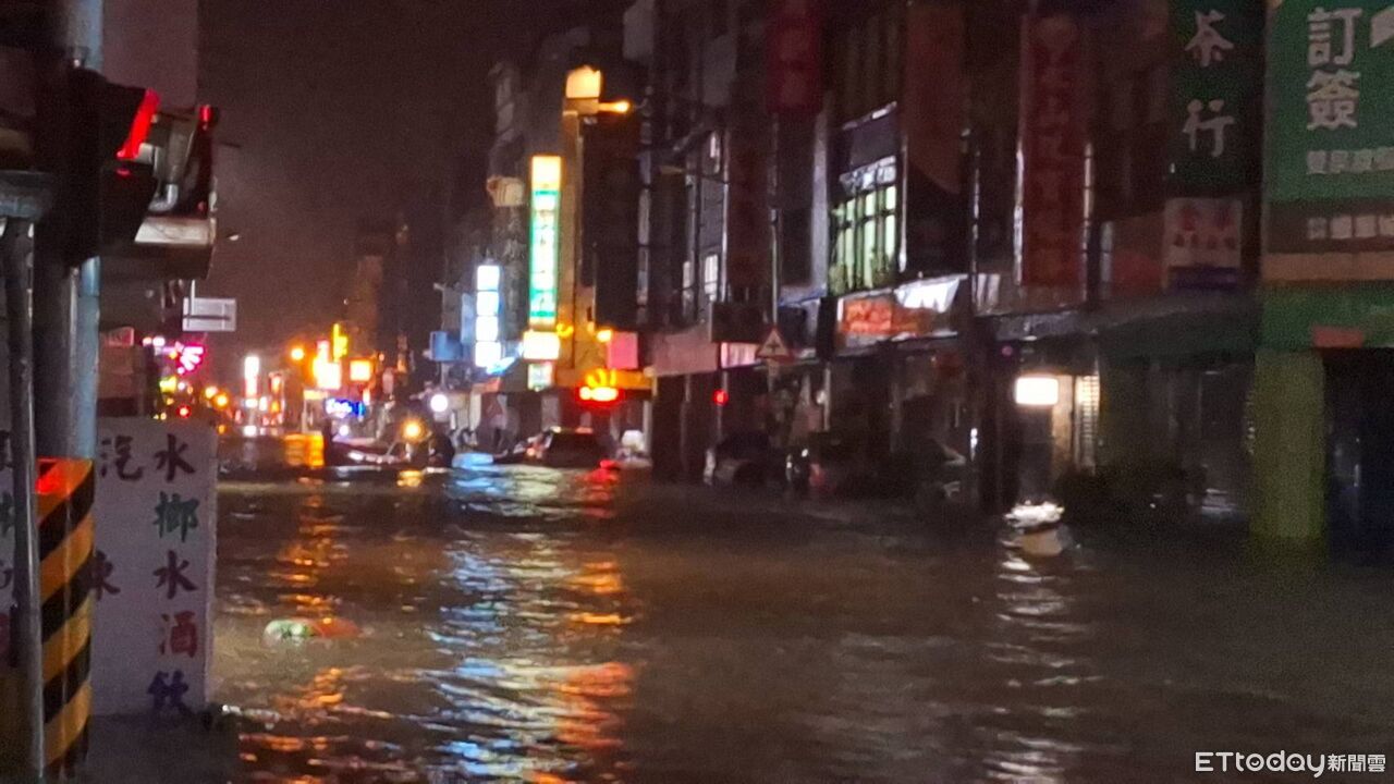 宜蘭豪雨下破紀錄「僅次梅姬」 氣象署:共伴效應加地形影響