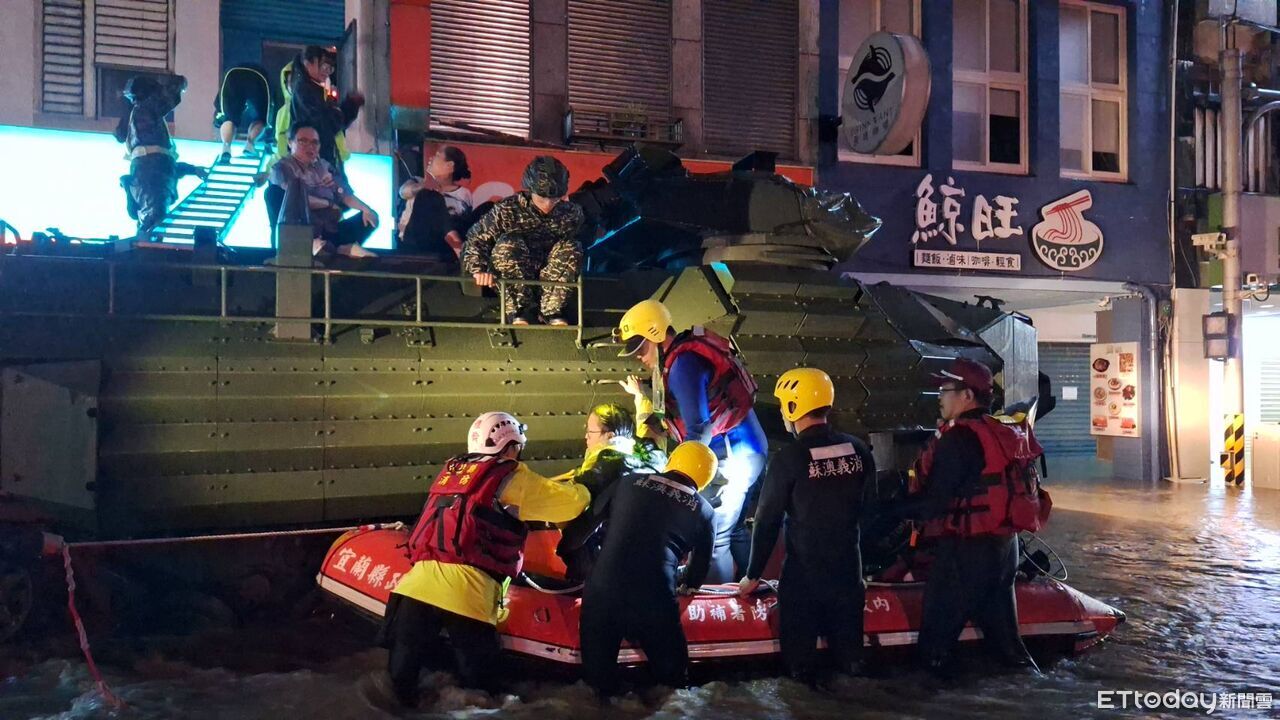 蘇澳淹水求助電話不斷 公所揭災情「分不清是雨是汗還是淚」