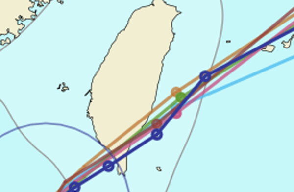 最新各國「穿心路徑」 鳳凰登陸點還有變數