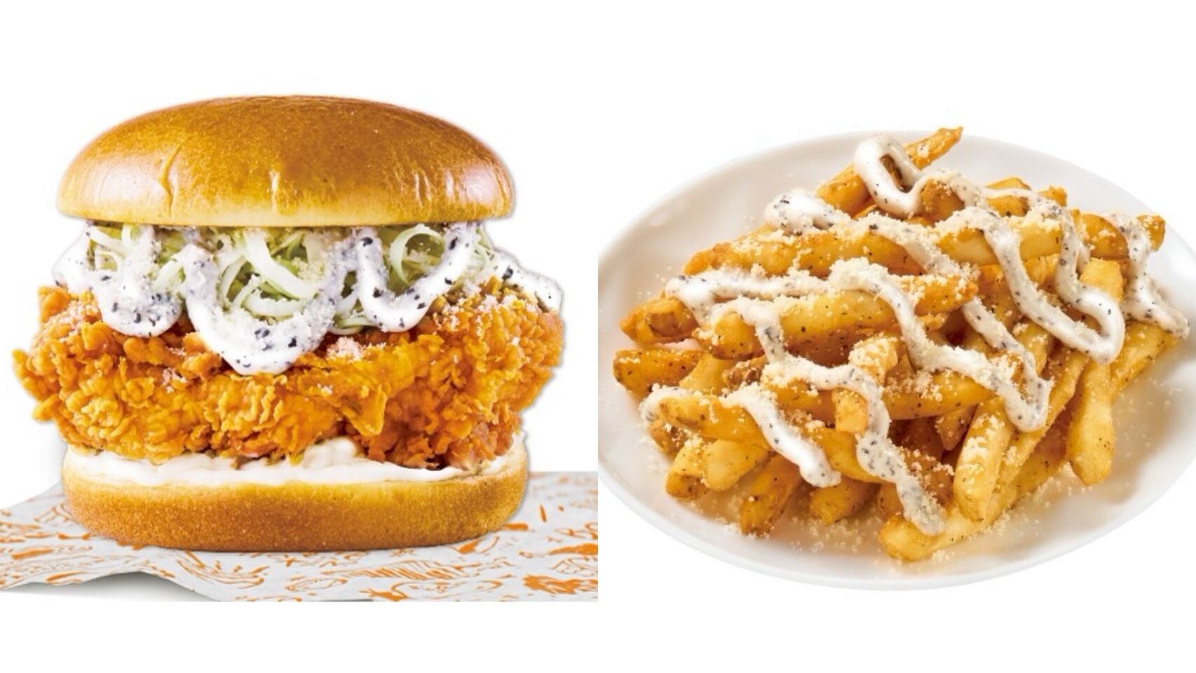 ▲▼Popeyes推出冬季限定新品「松露系列」。（圖／業者提供）