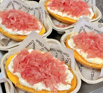 陸甜點「固體楊枝甘露」在韓網爆紅　韓國遊客喊：願為了它飛去