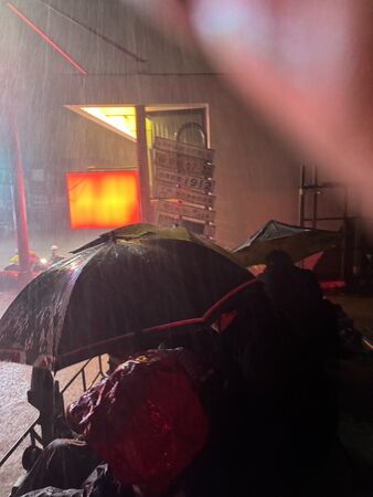 ▲▼陸戰隊登陸戰車大隊至聖愛里、蘇北里民貴街協助災民撤離。（圖／六軍團提供）