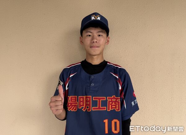 ▲陽明工商伍家佑。（圖／記者楊舒帆攝）