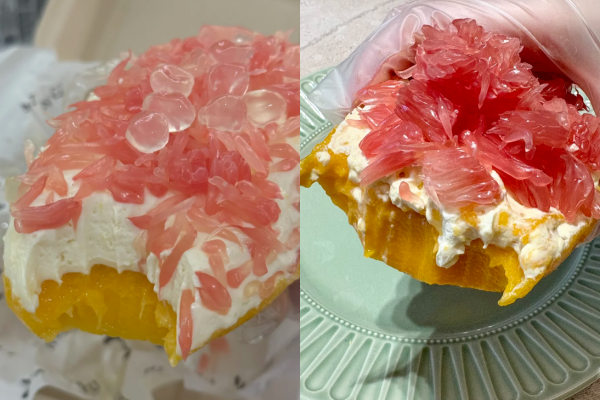 ▲▼固體楊枝甘露。（圖／翻攝自小紅書）