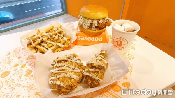 ▲▼Popeyes推出冬季限定新品「松露系列」。（圖／業者提供）