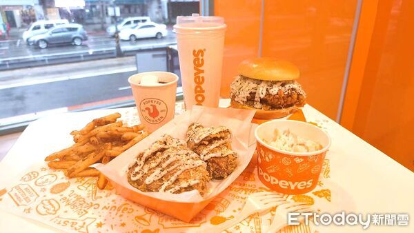 ▲▼Popeyes推出冬季限定新品「松露系列」。（圖／業者提供）