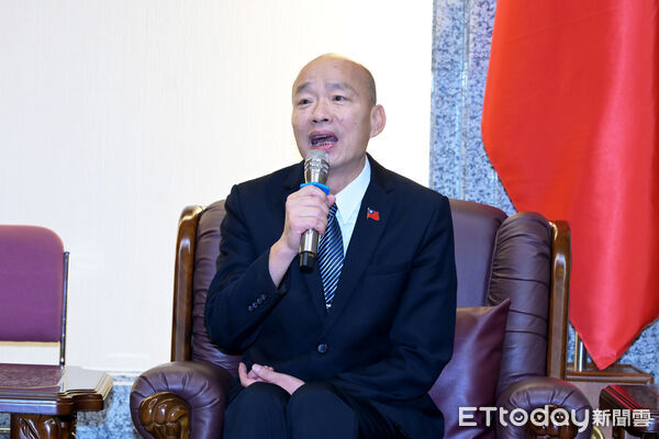 ▲▼韓國瑜、江啟臣回應賴總統點名。（圖／記者陳煥丞攝）