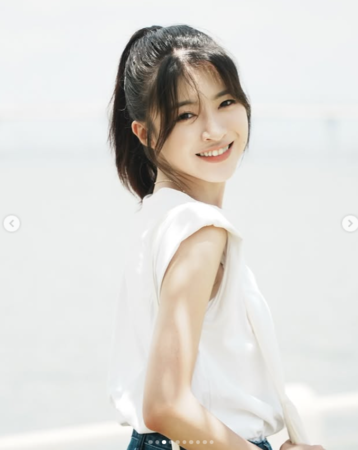 ▲▼「最美星二代」韓菲。（圖／翻攝自Instagram／hahahanfi_0120）