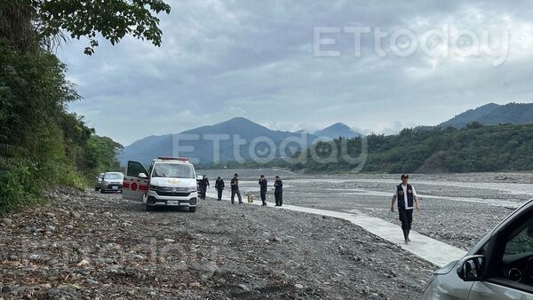 ▲一名男子在荖濃溪漂流，救起後明顯死亡             。（圖／記者吳奕靖翻攝）