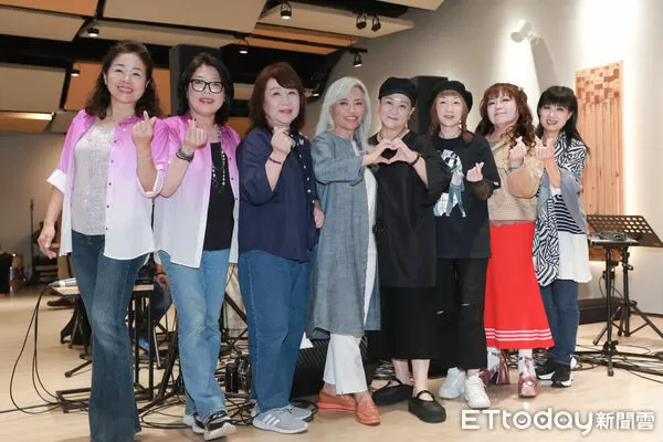 ▲▼2025【臺北大巨蛋 民歌大團圓】彩排-許淑絹、林佳蓉、徐曉菁、楊芳儀、邰肇玫、芝麻陳艾玲、南方二重唱大南方閻宗玉、小南方林明樺。（圖／記者周宸亘攝）